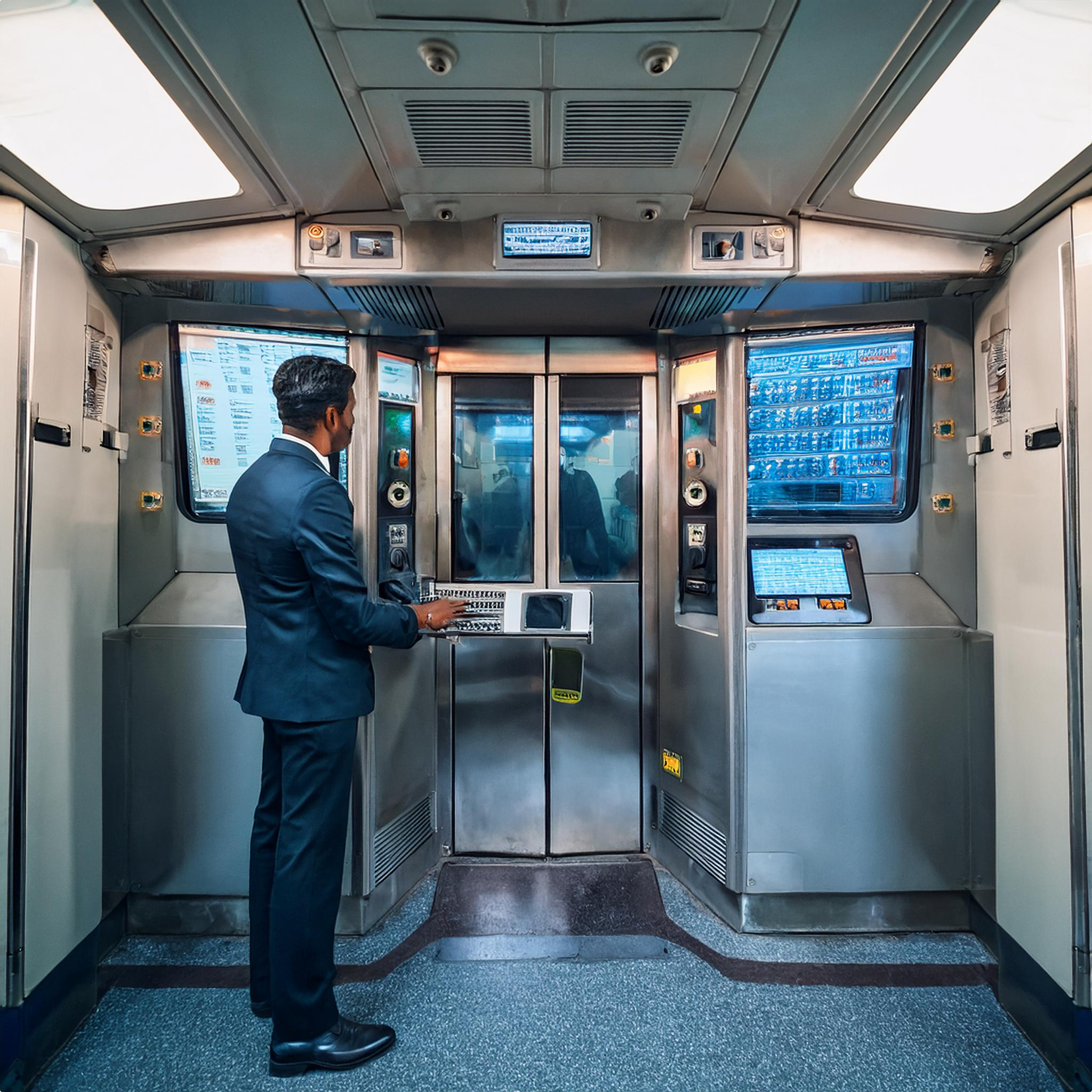 Passenger Entry-Exit Monitoring